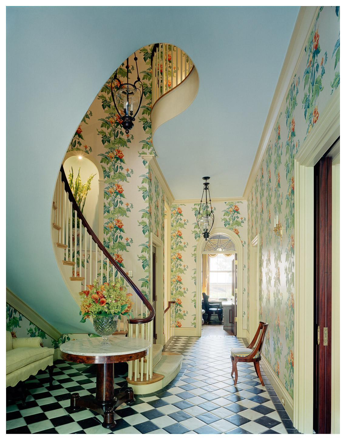 Boston Interior | Greek Revival Townhouse Vestibule | Brian Park Photo New York | 24